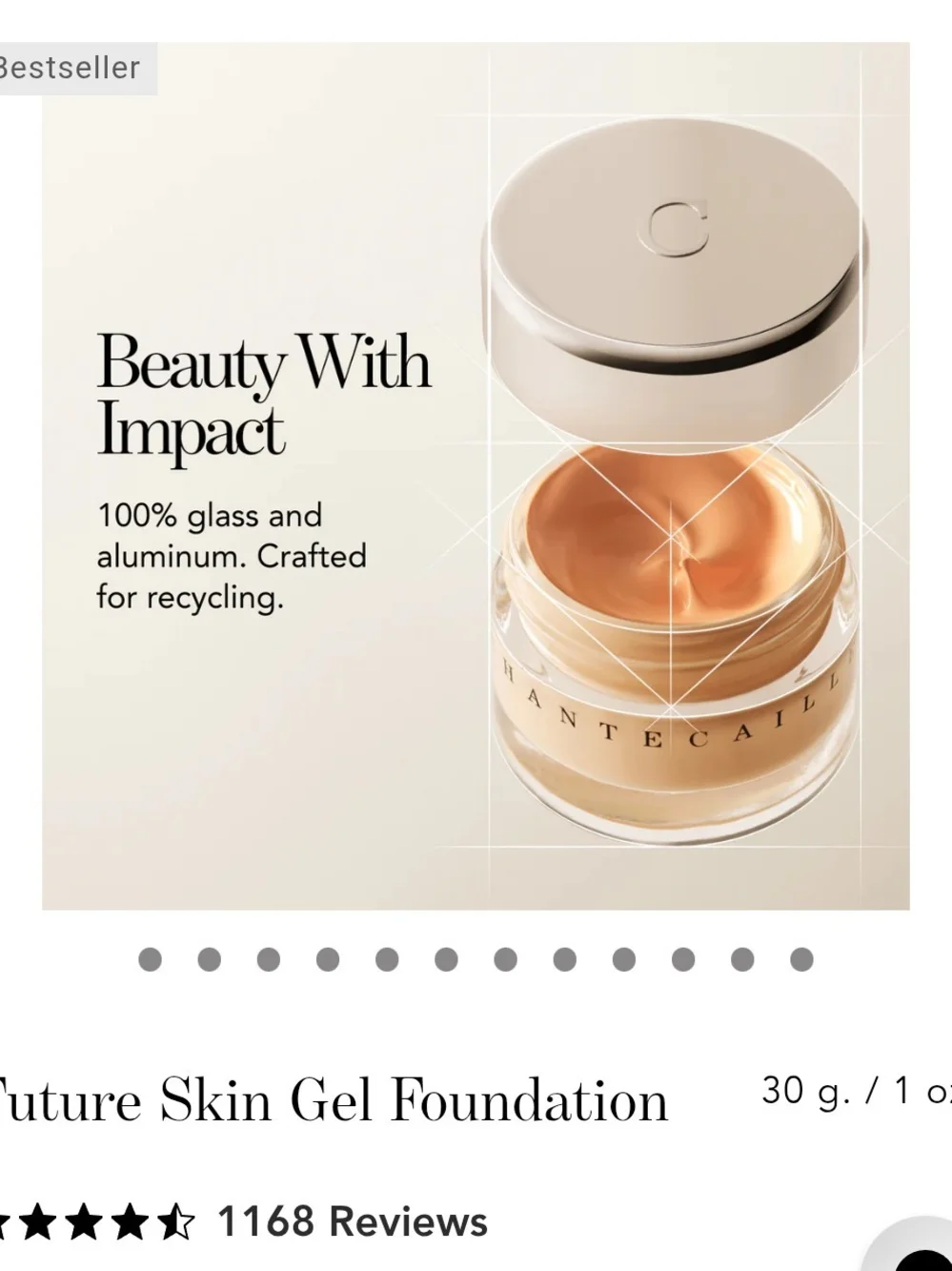 Chantecaille Future Skin Oil Free Gel Foundation - Alabaster